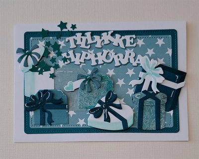 By Lene - Cutting & Embossing Die - Presents  BLD1859