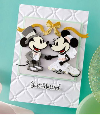 Spellbinders - Etched Dies - Classic Mouse Wedding Die Bundle  BD-1078