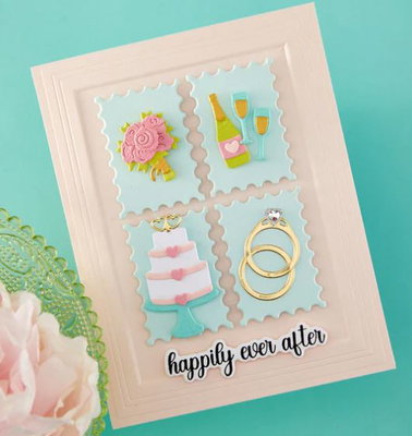 Spellbinders - Etched Dies - Classic Mouse Wedding Die Bundle  BD-1078