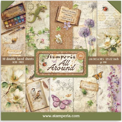 Stamperia - 12x12 Paper Pack - All around