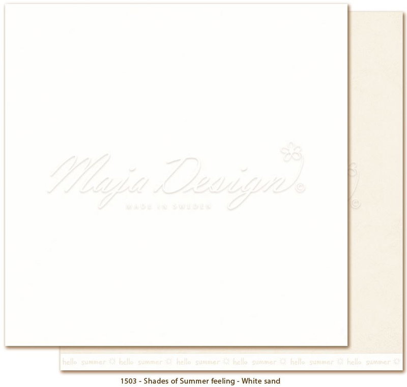 Maja Design - Monochromes - Summer Feeling - White sand
