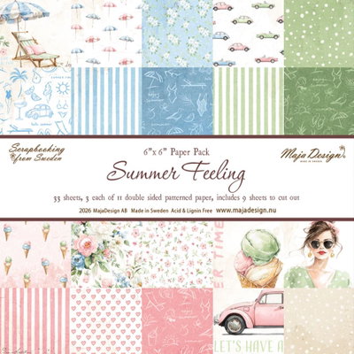 Maja Design - Summer Feeling - Paper pack 6x6