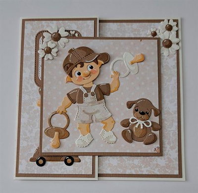 By Lene - Cutting & Embossing Die - Baby accessories BLD1866