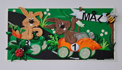 By Lene - Cutting & Embossing Die - A vegetable car BLD1865
