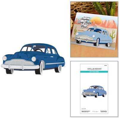 Spellbinders - Etched Dies - Classic Road Legends 2.0 Sedan Street Cruiser S5-758
