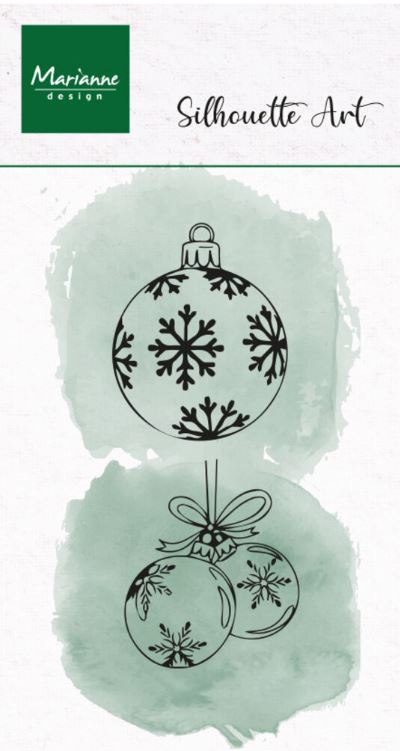 Marianne D - Clear Stamps - Silhouette Art Ornaments CS1200
