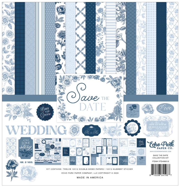 Echo Park - Collection Kit 12X12 - Save the date