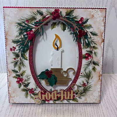 By Lene - Cutting & Embossing Die - Candlestick  BLD1009