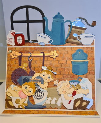 By Lene - Cutting & Embossing Die - Baking Equipment #2  BLD1216
