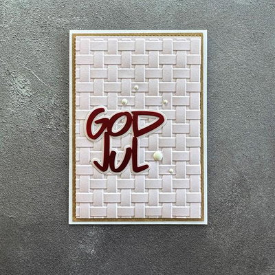 Simple and Basic - die  God Jul SBD699