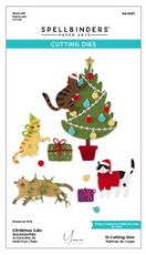 Spellbinders - Etched Dies - Christmas Cats set BD-1122
