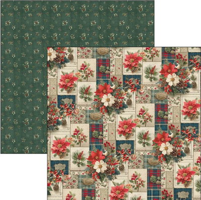 Ciao Bella - Merry & Bright - pattern paper pad  12x12