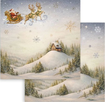 Stamperia - Paper Pad 8x8 - Silent Night