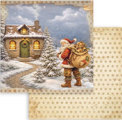 Stamperia - Paper Pad 8x8 - Silent Night