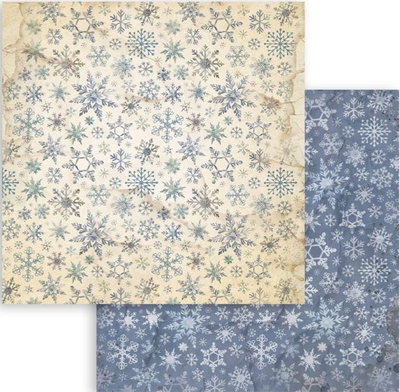 Stamperia - Paper Pad 8x8 - Background Silent Night