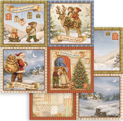 Stamperia - 12x12 Paper Pack - Silent Night