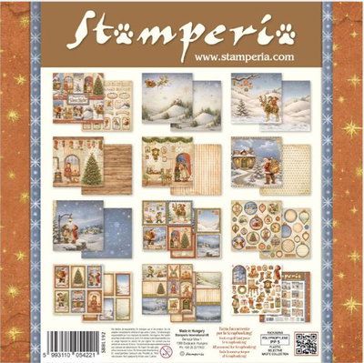 Stamperia - 12x12 Paper Pack - Silent Night