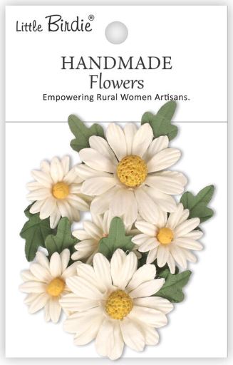 Little Birdie - Handmade Flowers - Anya Ivory Pearl  CR103130