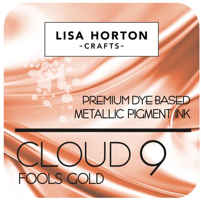 Lisa Horton Crafts - ink pad - Cloud 9 Metallic Fool Gold