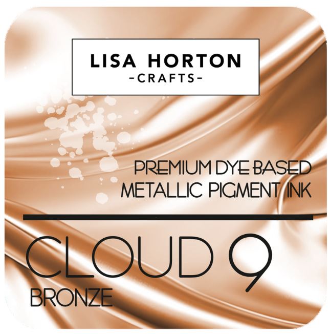 Lisa Horton Crafts - ink pad - Cloud 9 Metallic Bronze