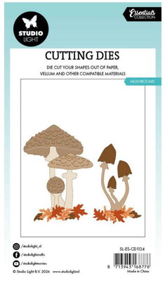 Studio Light - Cut. and Emb. Die  - Mushrooms CD1124