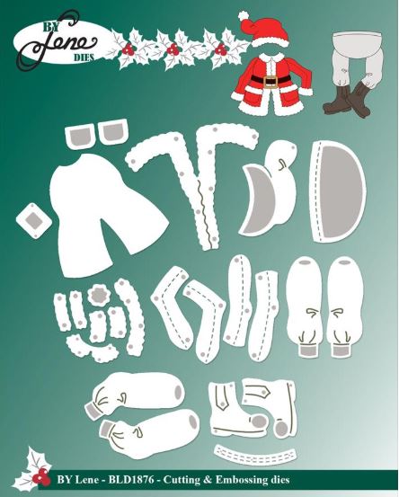 By Lene - Cutting & Embossing Die - Accessories for BLD1856  BLD1876