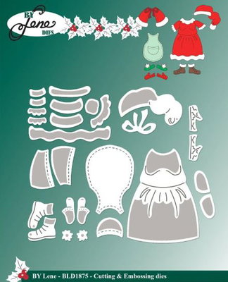 By Lene - Cutting & Embossing Die - Accessories for BLD1853  BLD1875