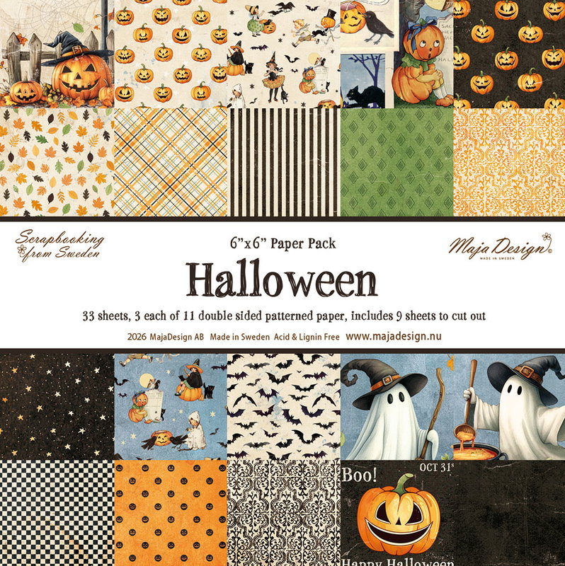 Maja Design - Halloween - Paper pack 6x6