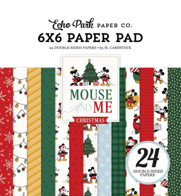 Echo Park - 6x6 paper pad - Mouse and me christmas