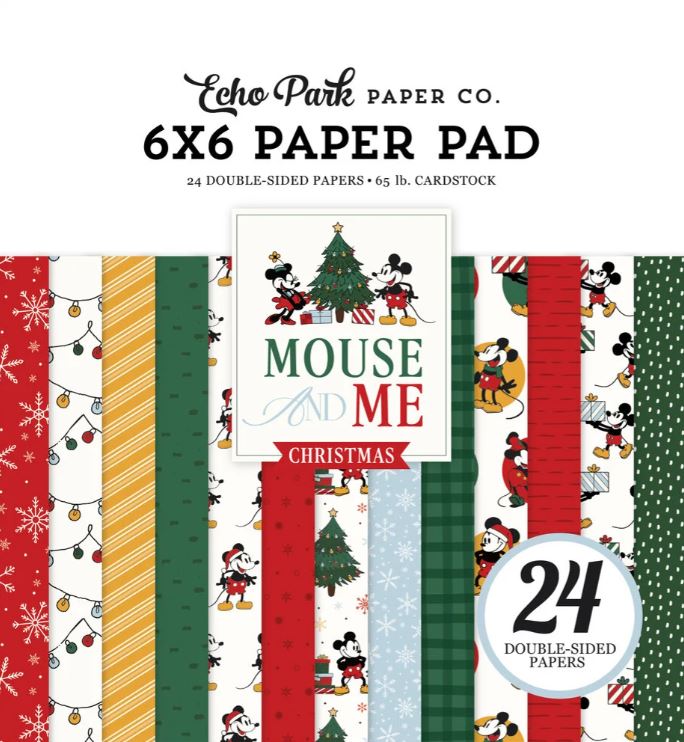 Echo Park - 6x6 paper pad - Mouse and me christmas