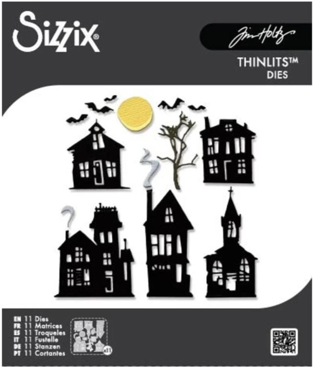 Sizzix - Thinlits Die Set - 11 pcs Vault Ghost Town by Tim Holtz 666915