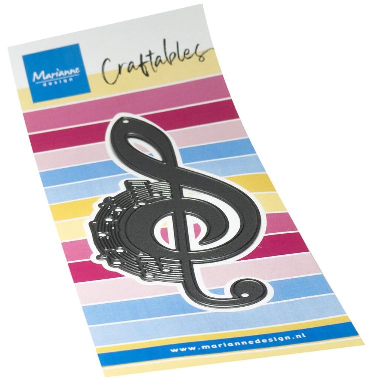 Marianne D - Die Craftables - Music Treble CR1743