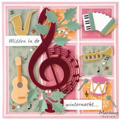 Marianne D - Die Craftables - Music Treble CR1743