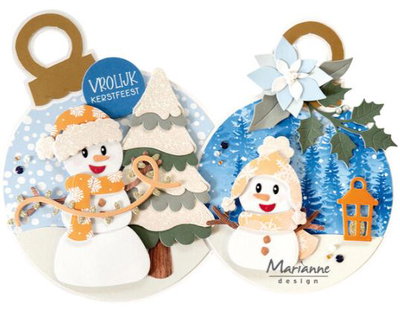 Marianne D - Die Collectables - Happy Snowmen COL1596