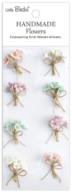 Little Birdie - Handmade Flowers - Bouquet Fairy Garden CR103269