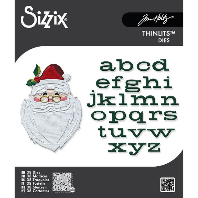 Sizzix - Thinlits Die Set - 38pcs Letter to Santa 667257  Tim Holtz