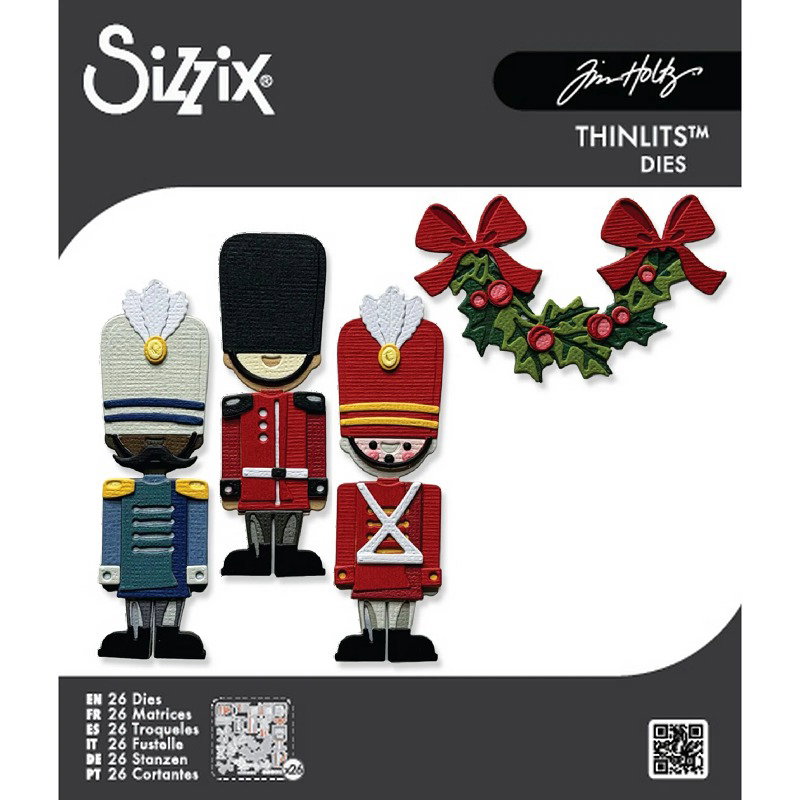 Sizzix - Thinlits Die Set - 26pcs Yuletide Harvey 667255  Tim Holtz