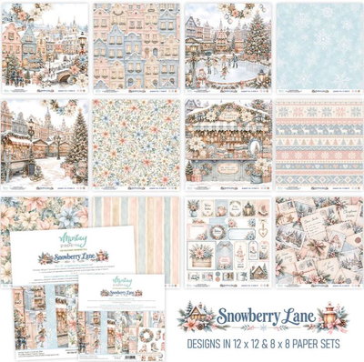 Mintay - 12 x 12 Paper Set - Snowberry Lane MT-SNL-07