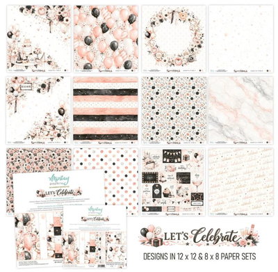 Mintay - 8x8 Paper Pad - Let's Celebrate MT-LCB-08