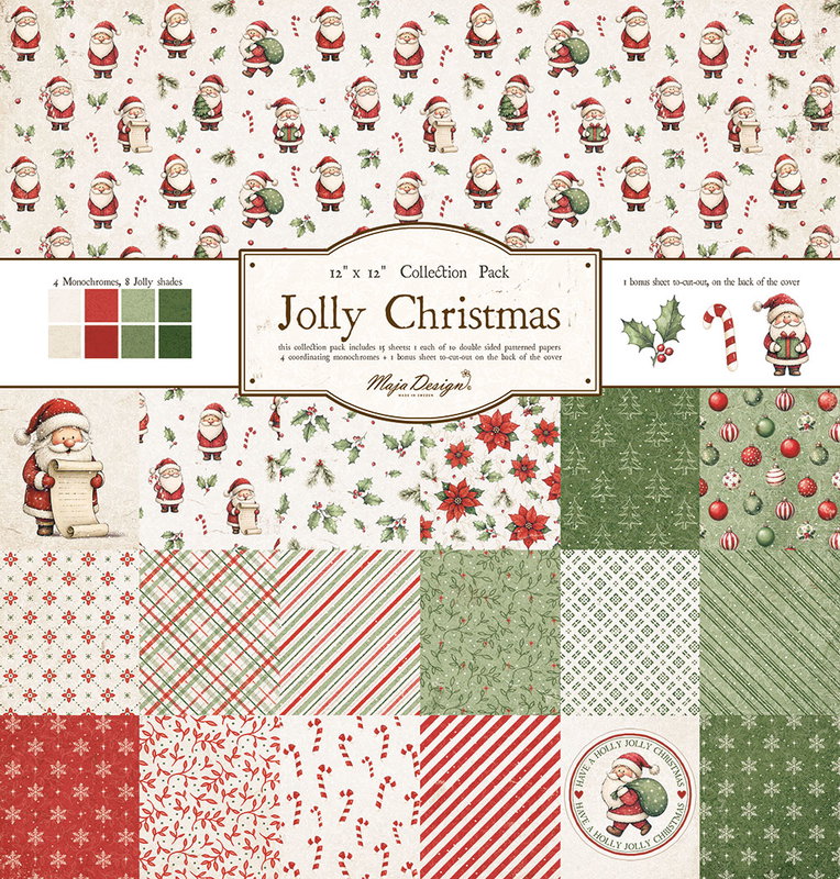 Maja Design - Jolly Christmas - Paper pack 12x12