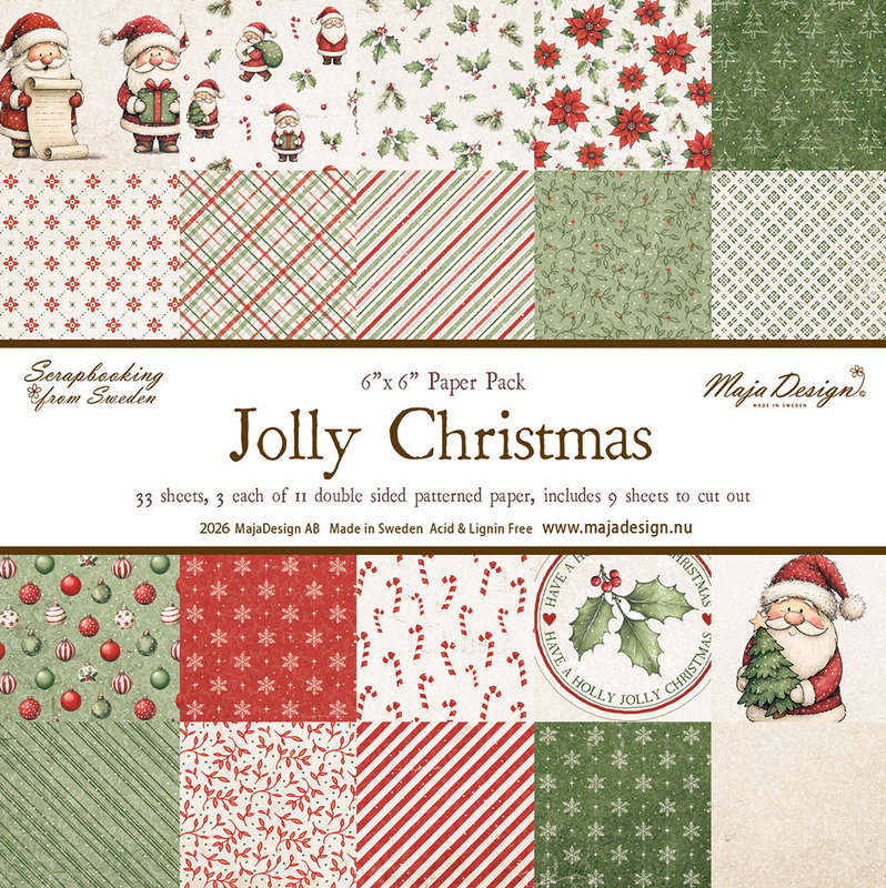 Maja Design - Jolly Christmas - Paper pack 6x6