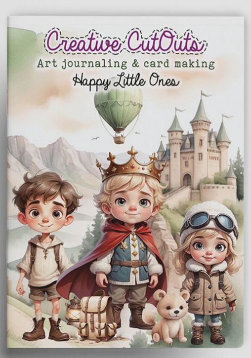 Creatief Art - Creative CutOuts - Happy Little Ones Book