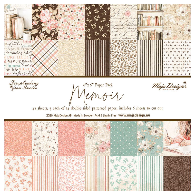 Maja Design - Memoir - Paper pack 6x6