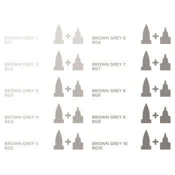 Spectrum Noir - Illustrator - Brown Grey 9