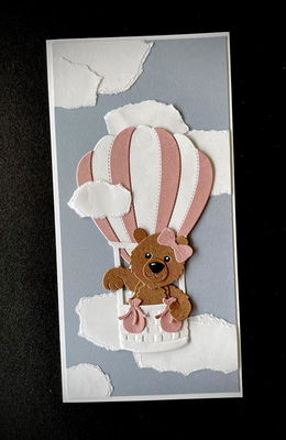 By Lene - Cutting & Embossing Die - Hot air balloon BLD 1784