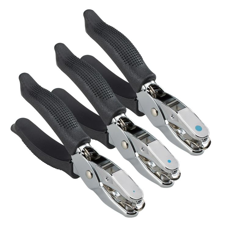 Vaessen Creative - Hole Punch Set Circle 3pcs 1,5  , 3 , 6mm