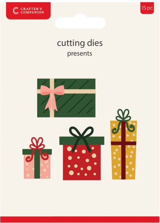 Crafters companion - metal dies - Christmas Presents PRE