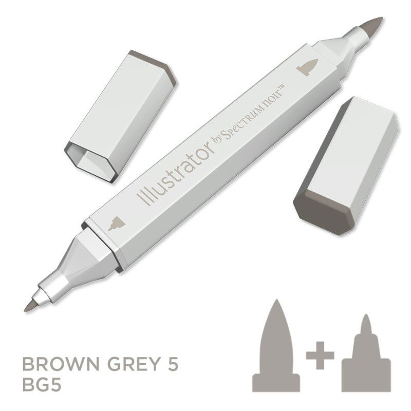 Spectrum Noir - Illustrator - Brown Grey 5