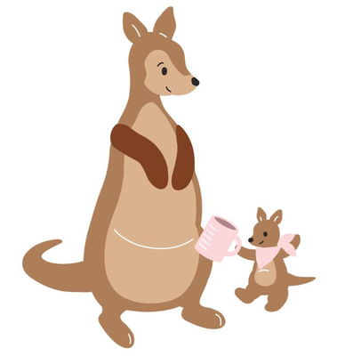 Spellbinders - Etched Dies - Classic Pooh Baby Kanga & Roo Characters S4-1519