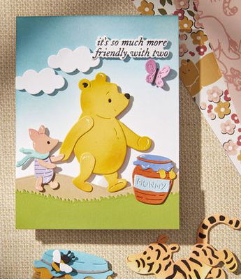 Spellbinders - Etched Dies - Pooh & Piglet S5-682